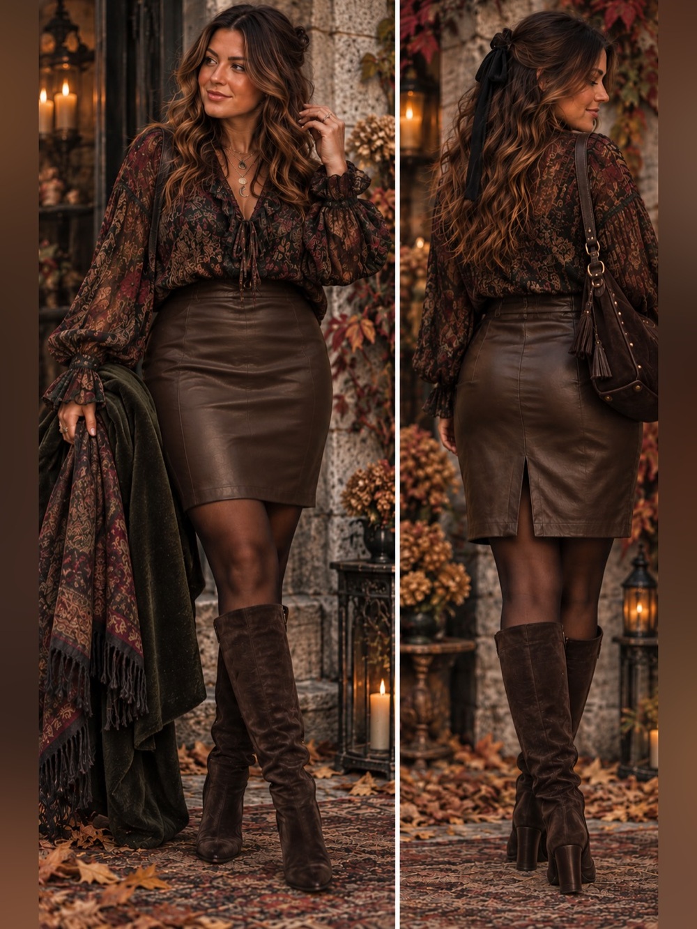 Danier | Genuine Italian Leather Skirt | Size 14 | Made in Canada 🍁